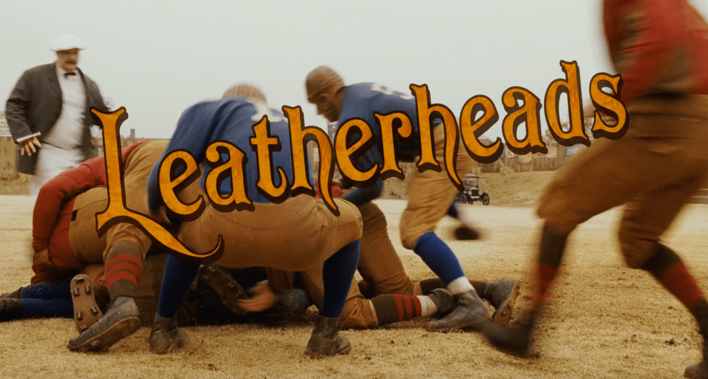 Title card for George Clooney's "Leatherheads" (2008)