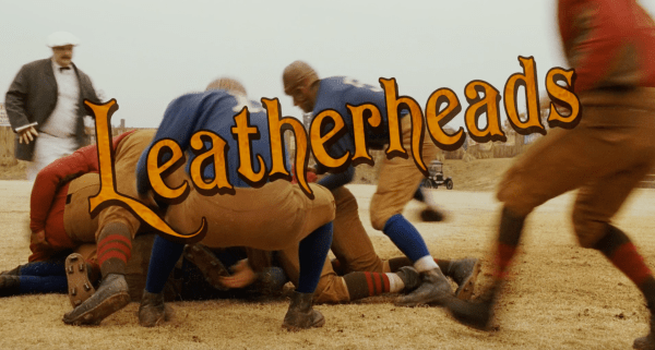 Title card for George Clooney's "Leatherheads" (2008)