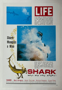 Life Magazine poster for the movie "Shark!" (1969)