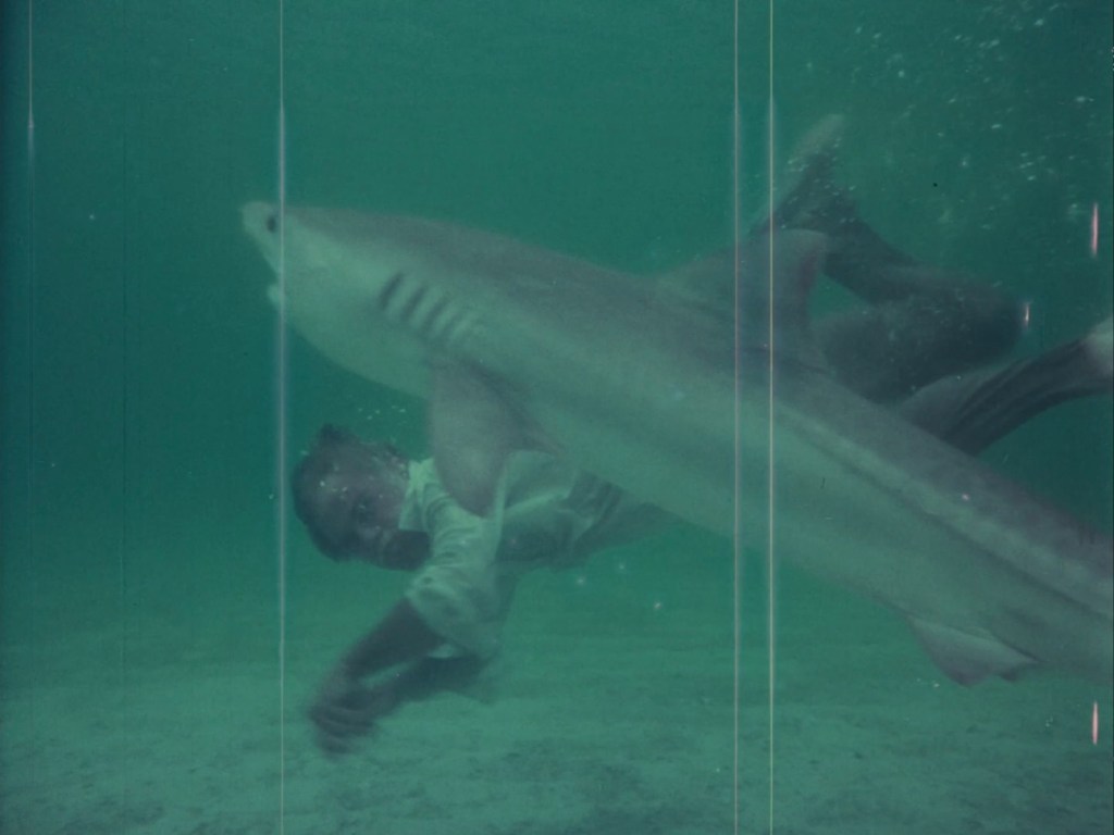 Richard Jaeckel (or more likely a stuntman)