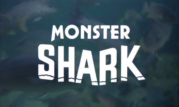 Title card for "Devil Fish" (1984), also known as "Monster Shark"