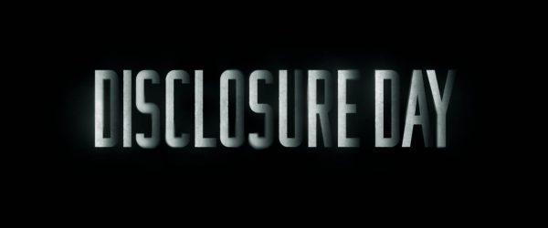 title card for "Disclosure Day" (2026)