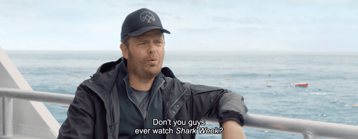 Rainn Wilson in "The Meg" (2016)